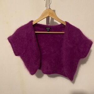 Jacob Fuzzy Magenta Women's Shrug
